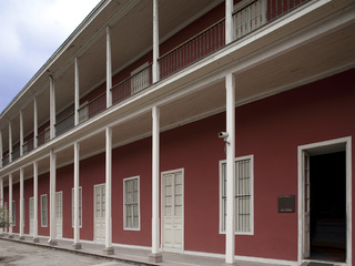 Vista de uno de los corredores del Centro Patrimonial Recoleta Dominica